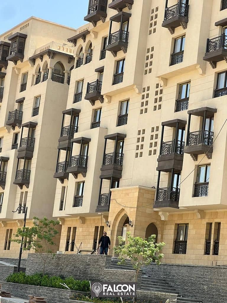 ready to move apartment in the heart of Cairo (New Fostat), 3 rooms, ultra lux , ready for inspection now, DP/ 708,000 & installments 7 years 1