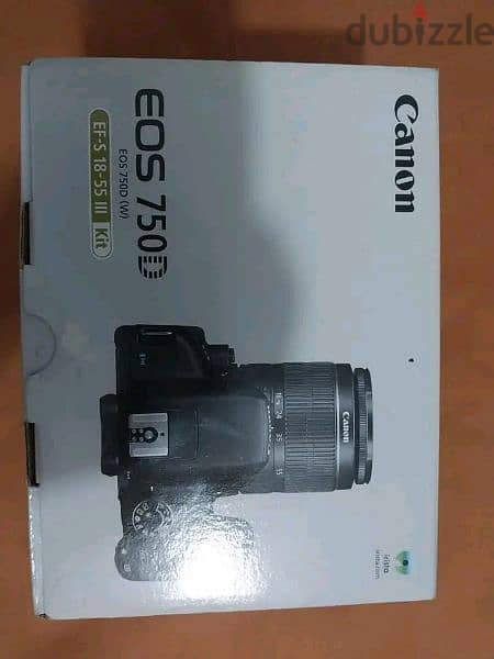 camera canon 750d new 1