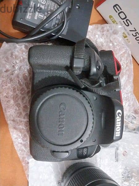 camera canon 750d new 3