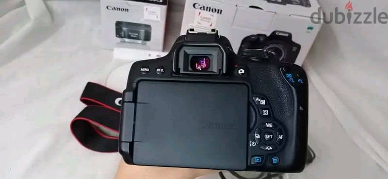 camera canon 750d new 7