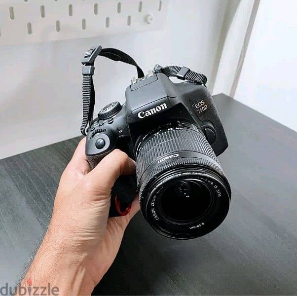 camera canon 750d new 12