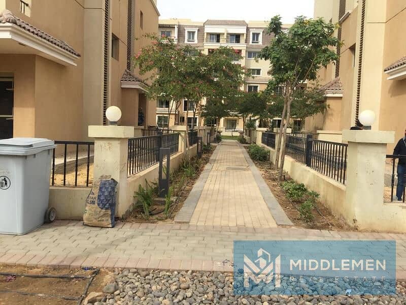 apartment 169m view bahary prime location delivered , sarai compound mostakbal 4