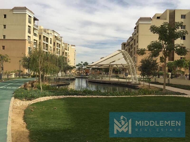 apartment 169m view bahary prime location delivered , sarai compound mostakbal 7