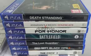 PS4 GAMES CD New open sealed