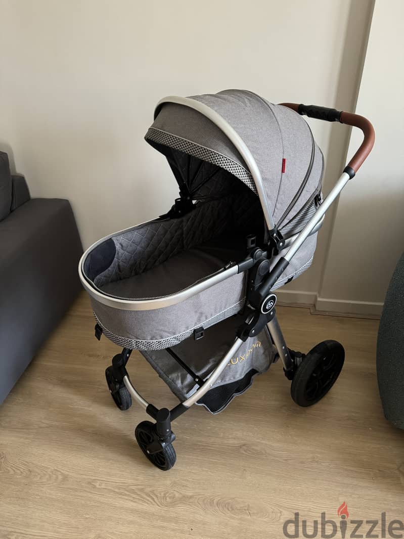 Luxmom stroller 3in1 2