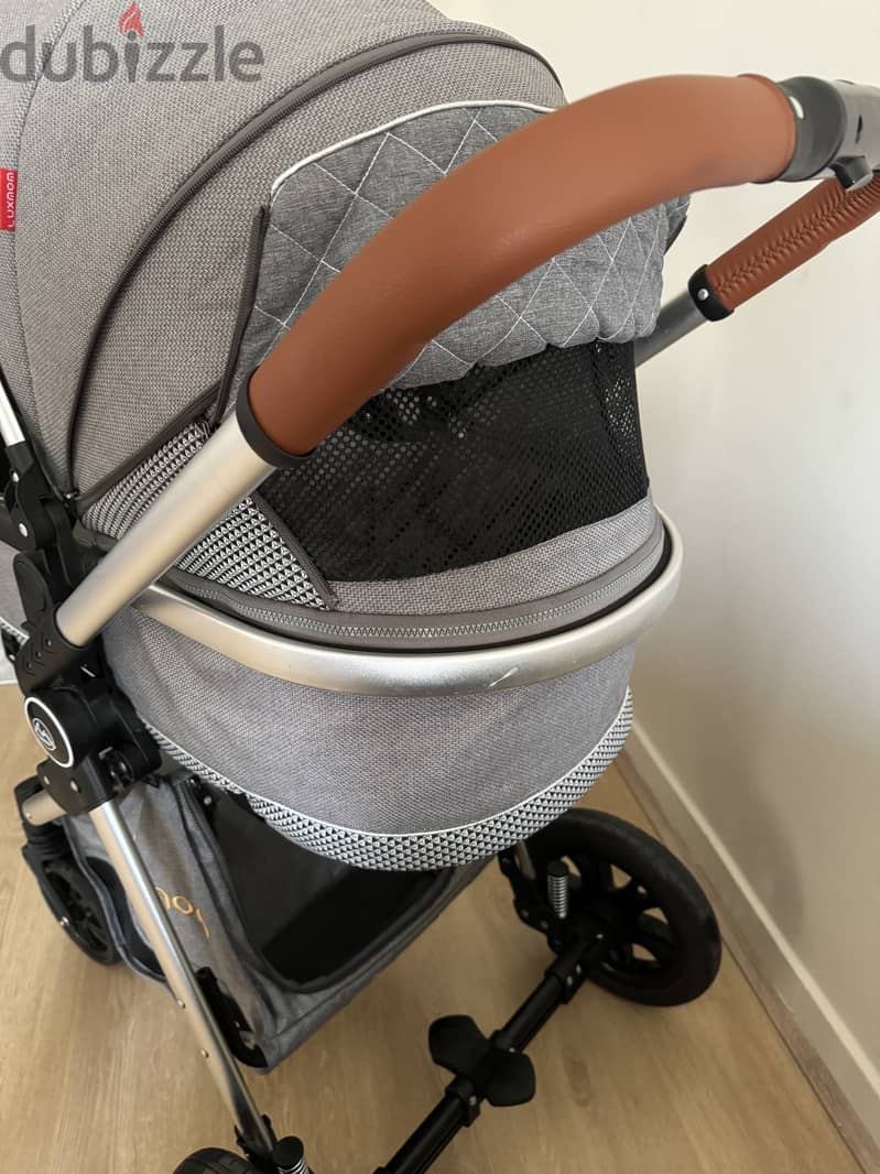 Luxmom stroller 3in1 4