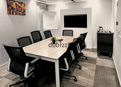 Private office space for 4 persons in Maadi Club