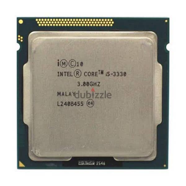 بندل كمبيوتر: معالج i5-3330 + لوحة أم B75M + رام 8GB DDR3 1600MHz" 1