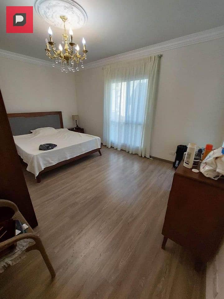 Apartment for sale, prime location, with a view on Almaza City Center, fully finished + air conditioners and kitchen, inside the Muslim compound, phas 9