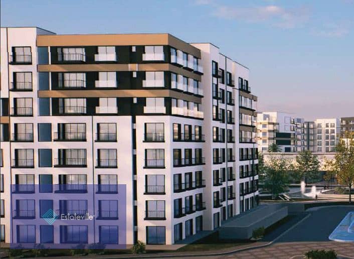 With a down payment of 212,000 pounds and installments over 100 months, an apartment for sale in Smart Compound in the Administrative Capital 3