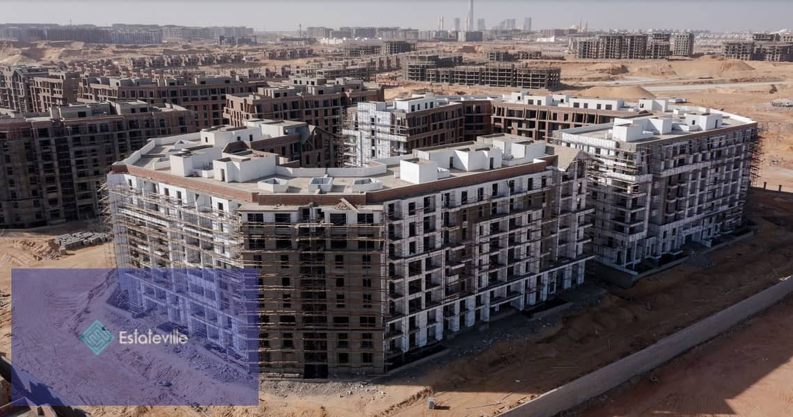 With a 45% discount for cash, an apartment for sale, ready for viewing and installments over 6 years, next to two universities, DMA Engineering Consul 5