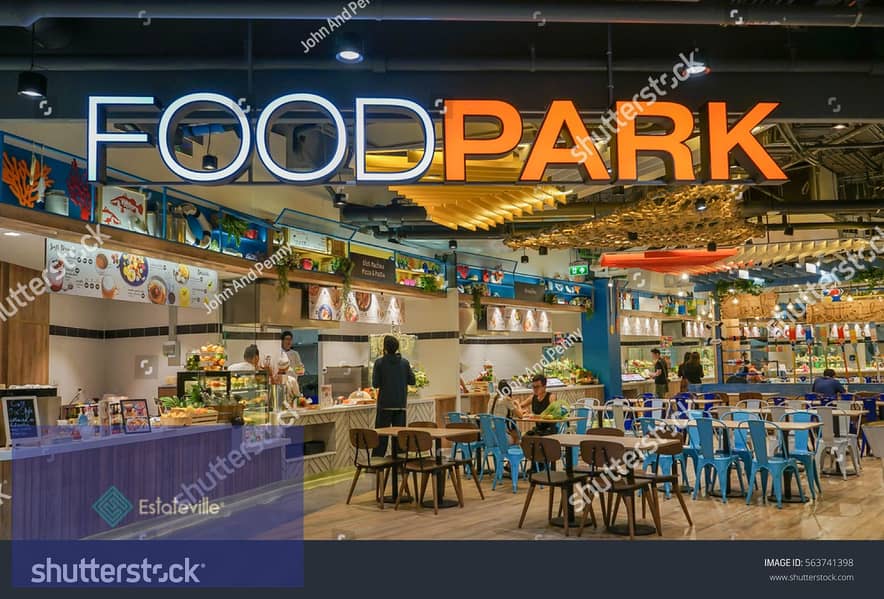 Food Court Restaurant for sale on Al-Wazarat Axis, overlooking the Plaza, in installments over 8 years with a discount of up to 10% 8