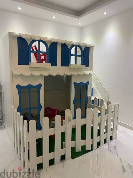 castle bunk bed kids سرير اطفال دورين 0