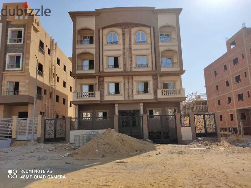 With a 25% down payment, I live next to Al-Ahly Club, Fourth District, Beit Al-Watan, in installments for 60 months 0