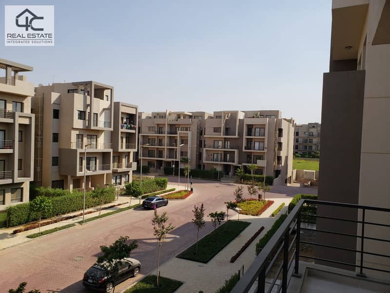 ready to move a finished apartment with kitchen and air conditioners, 207 m, in installments, in Al-Maraseem 6