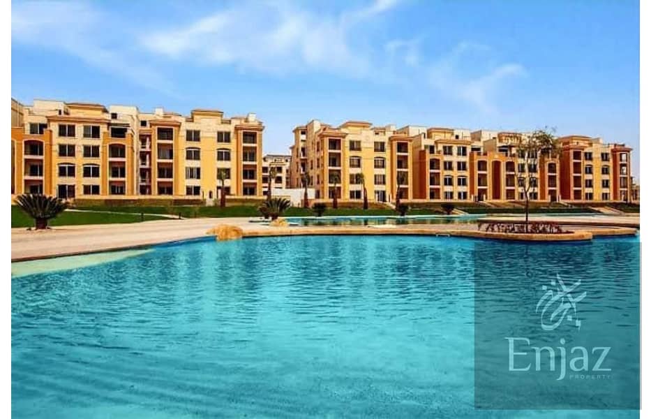 دوبلكس فاخر بفيو غير مجروح ع لاند سكيب بكمبوند ستون بارك | stone park | التجمع الخامس بسعر منافس 8