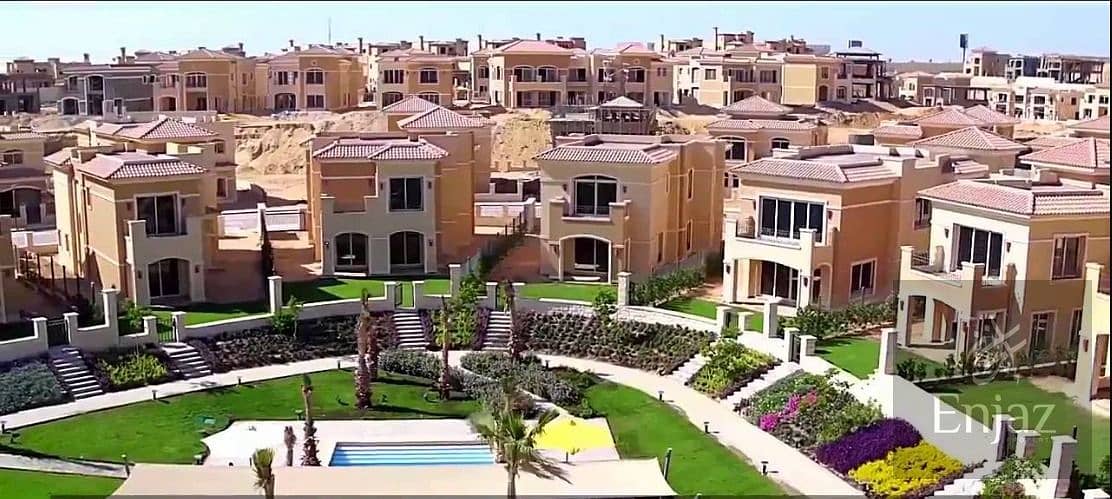 Stone villa standalone for sale in | Stone Park New Cairo | Directly on 90th Street beside Cairo Festival 2