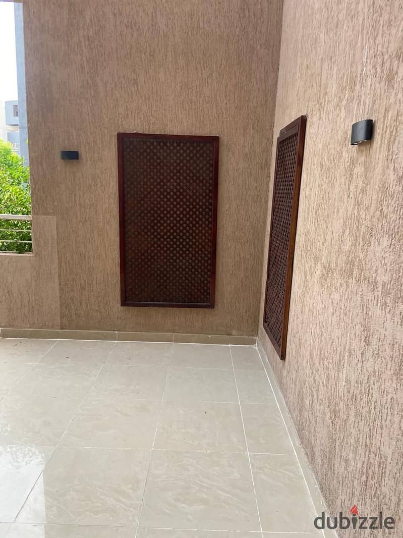 Furnished apartment for rent in Madinaty B8 Wide Garden 4