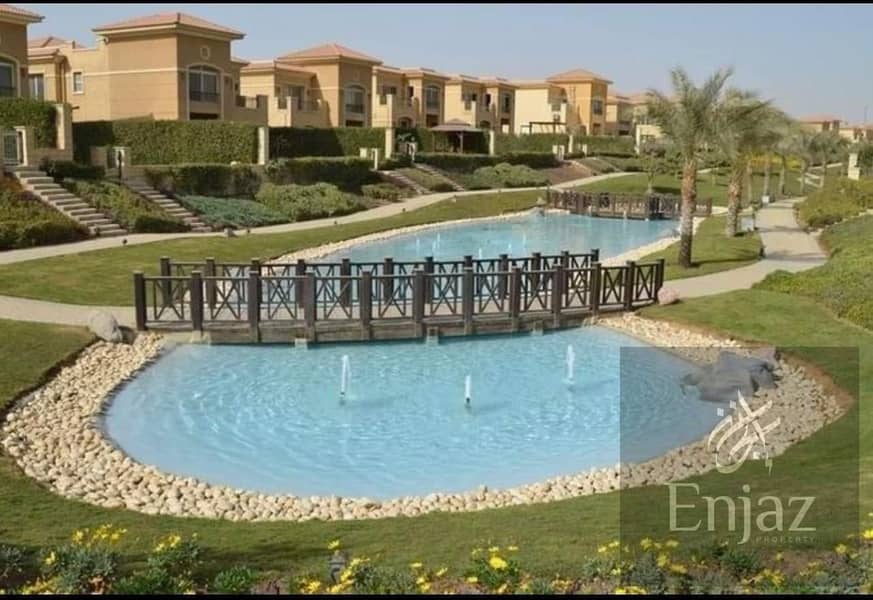 Stone villa standalone for sale in | Stone Park New Cairo | Directly on 90th Street beside Cairo Festival 8