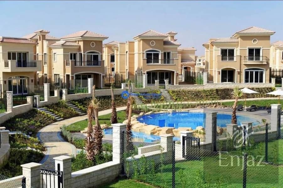 Stone villa standalone for sale in | Stone Park New Cairo | Directly on 90th Street beside Cairo Festival 9