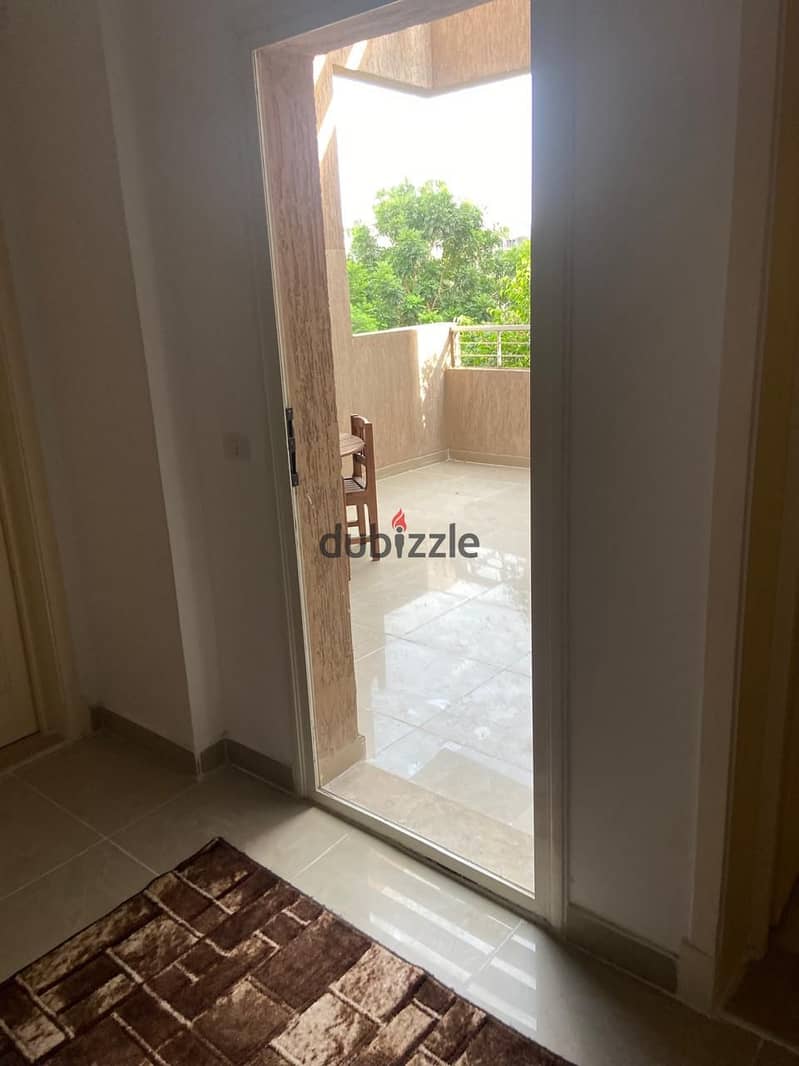 Furnished apartment for rent in Madinaty B8 Wide Garden 20