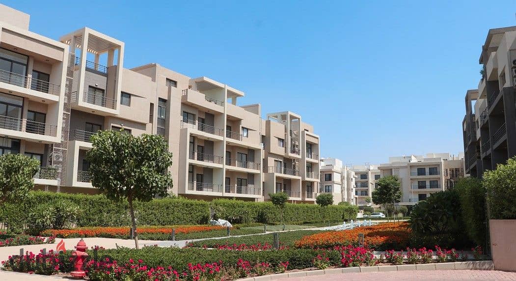 For sale, a Fully Finished apartment ready to move in Al Marasem Compound in the Fifth Settlement . . Prime Location . . Installments 6