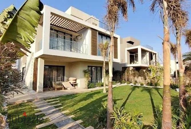 Distinctive villa 221m for sale in the heart of the Fifth Settlement in SODIC East 3