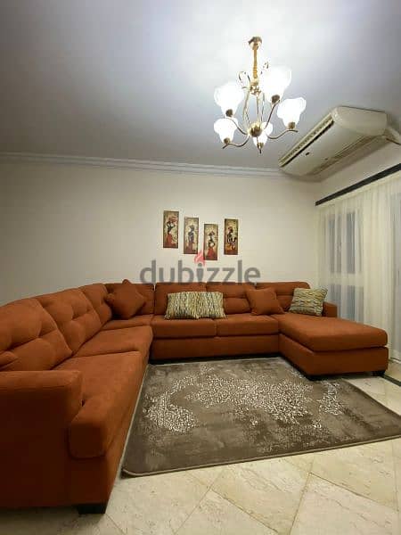 شقة إيجار مفروش دريم لاند على حمام السباحة و اللاندسكيب Apartment rent 13