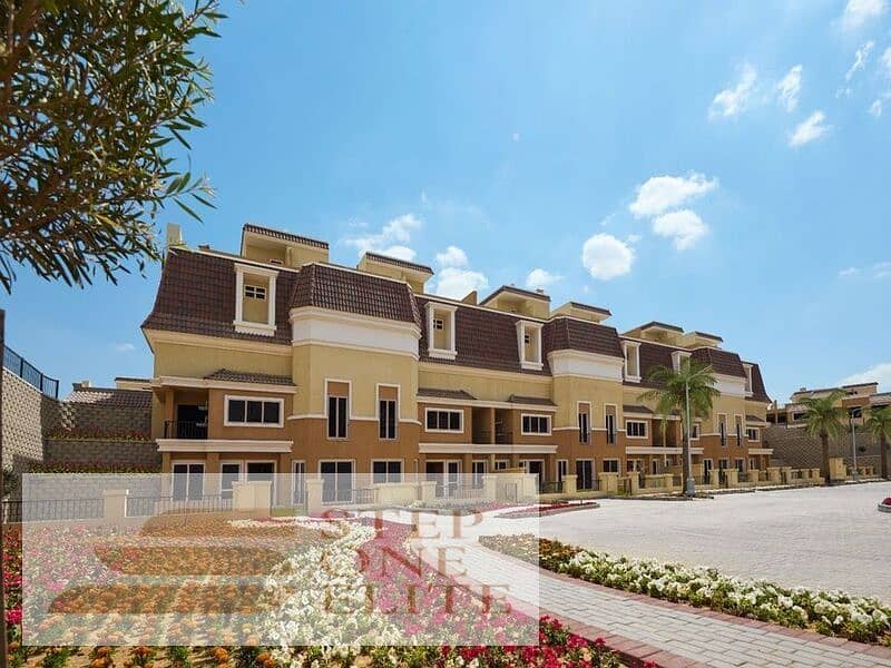 Villa for sale with a 42% cash discount in New Cairo, Sur in Sur Madinaty 0