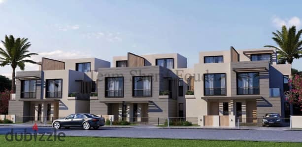 Villa with landscape view, in installments over 8 years, in the heart of Sheikh Zayed, next to Dahshur Link, in Gargen Lakes