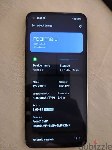 realme ريلمى 8 2