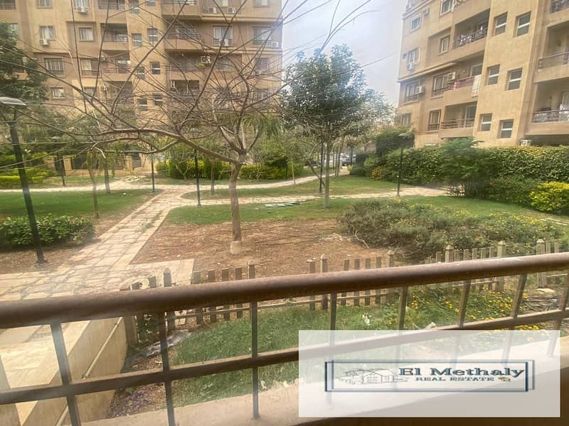 Apartment 106 meters with a garden of 40 meters for sale in Madinaty 9