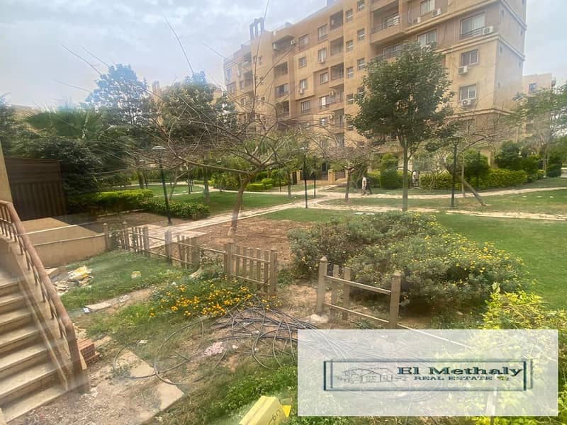 Apartment 106 meters with a garden of 40 meters for sale in Madinaty 10