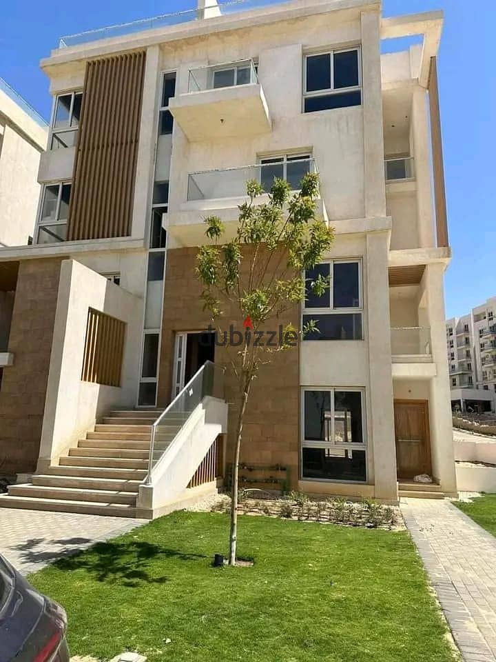 Ground floor apartment with garden near Sheikh Zayed in Mountain View iCity October Minutes from Mall of Arabia and the northern expansions 2