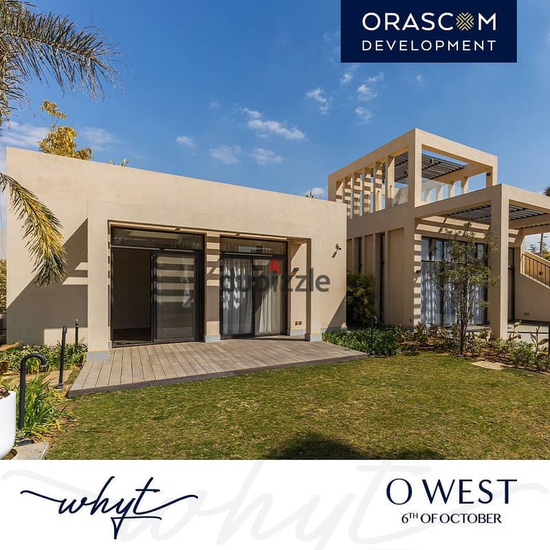 Independent villa for sale in View Landscape in O West from Orascom in installments 1