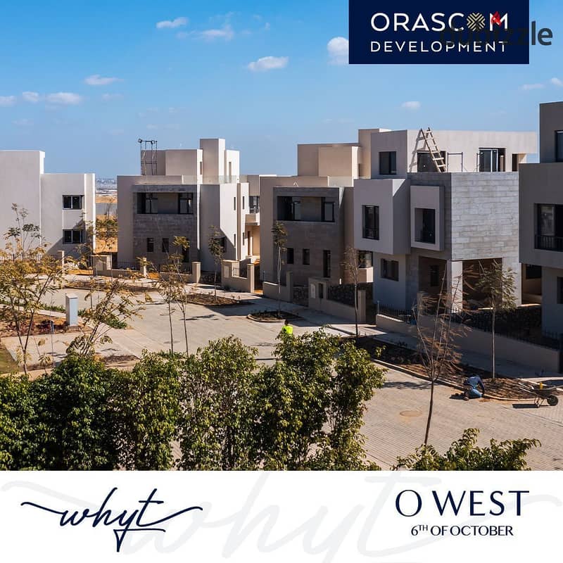 Independent villa for sale in View Landscape in O West from Orascom in installments 2