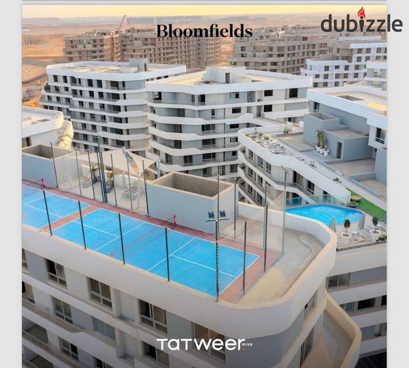 Duplex + Roof for sale in Bloomfield,s project new cairo mostakbl city 9