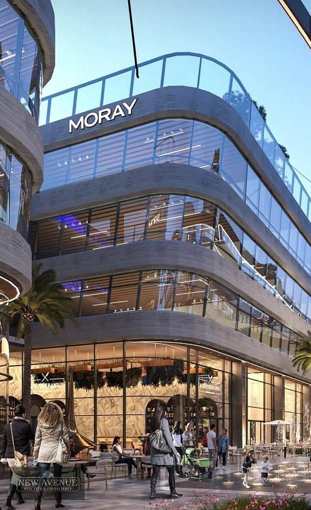 office 80 m at  Moray Main Marks, New Cairo.       L-W 5561 0