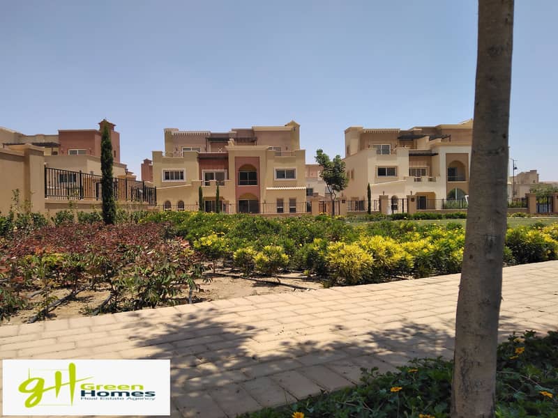 Twinhouse landscpae view for sale fully finished in Mivida - Emaar 0