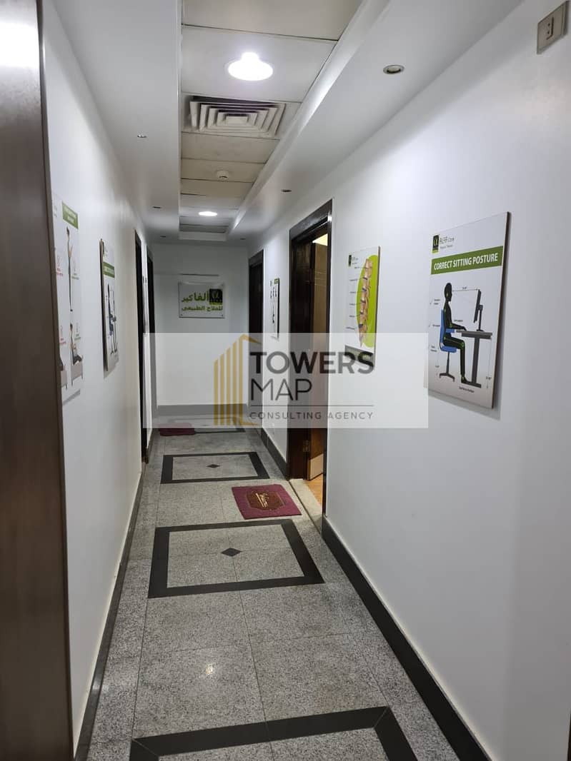 Clinic for sale new Cairo 40 m ready to move \ Installment 3