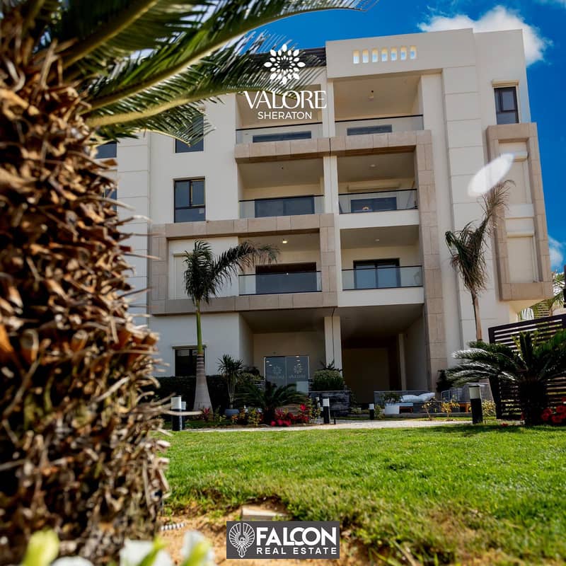 Fully finished 2 BR hotel apartment in front of Dar Al-Ashara and next to Almaza City Center in the ALjar - Valore compound. . with a 25% discount 5