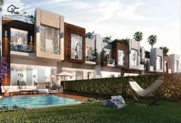 Townhouse middle View Landscape for sale in Azzar Infinity