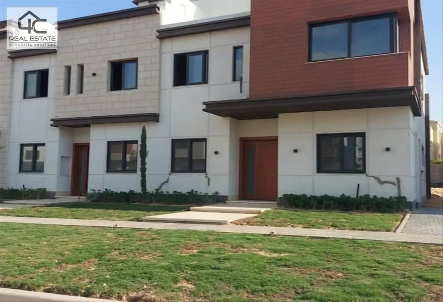 Townhouse middle View Landscape for sale in Azzar Infinity 2