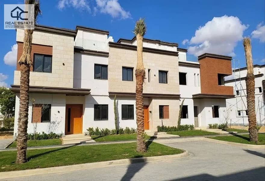 Townhouse middle View Landscape for sale in Azzar Infinity 5