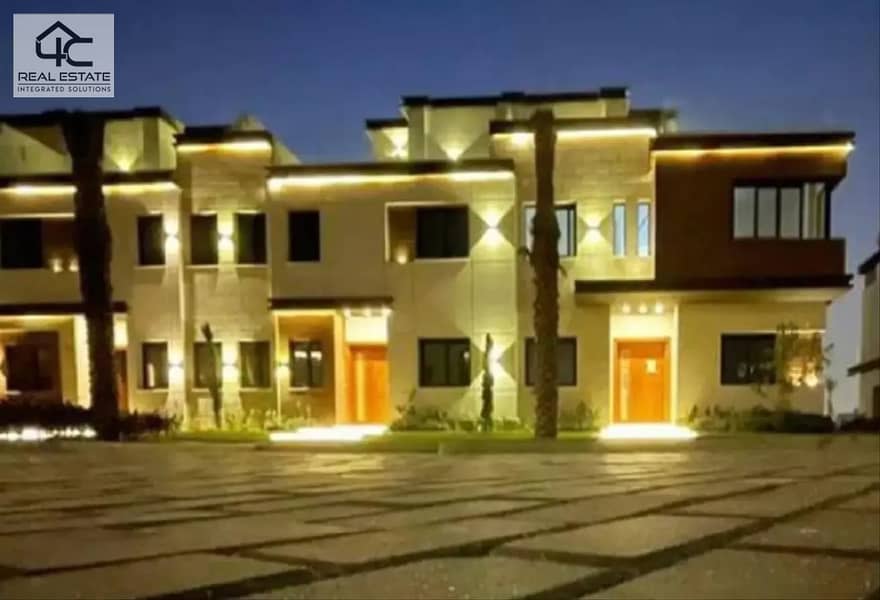 Townhouse middle View Landscape for sale in Azzar Infinity 8