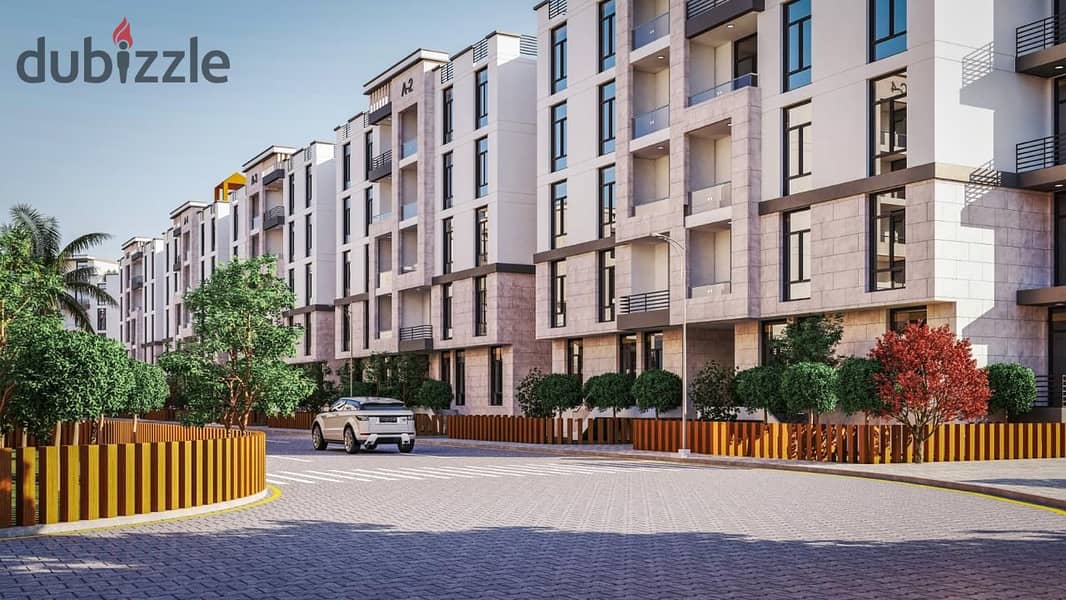 addresHome Compound, sign a contract for your apartment with a down payment starting from 500 thousand and the longest payment period, a ground floor 3