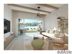 شاليه 128م بجاردن 82م متشطب فى هايد بارك الساحل سى شور بتسهيلات Chalet 128m with garden 82m finished in Hyde Park Sea Shore with installments