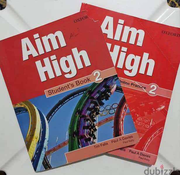 كتاب انجليزي مستوى ( aim high ) تانية اعدادي 2