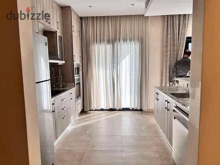 Immediate apartment ready to move fully finished and with ACs 3 bedrooms + Nanny room with installments in Sodic Villette شقه فورى جاهزه ع السكن متشطب 4