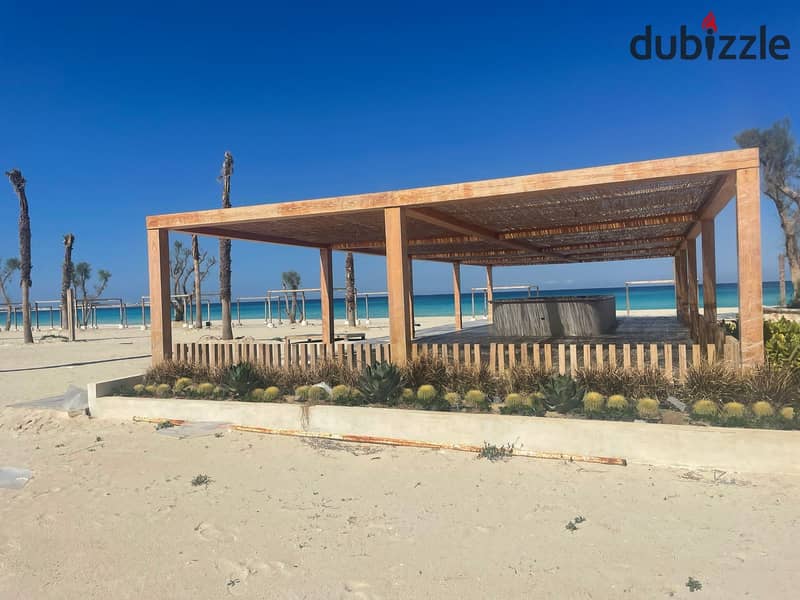 Chalet 160m finished ground floor prime location in Marsa Baghush north coast next to Almaza Bay شاليه160م متشطب ارضى برايم لوكيشن ف مرسى باغوش الساحل 1